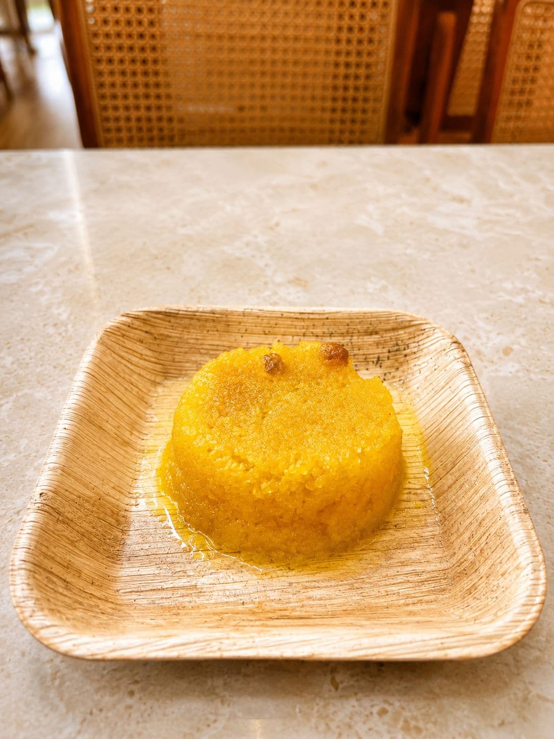 Pineapple sheera dessert